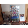 Image 3 : Vintage Oilers Pogs, Post Cards, Variety of Oversized Cards, Mark Messier Figurine