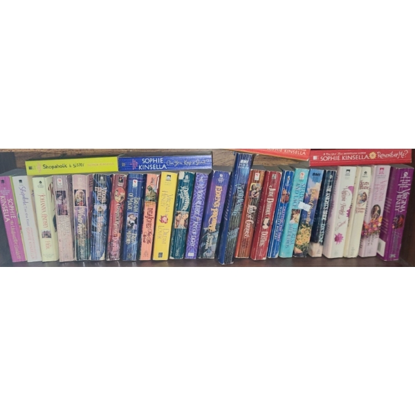 Books Including Several by Sophie Kinsella, and Other Authors