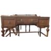Image 2 : Wooden Vanity Dresser with Mirror, 50 Inches Wide