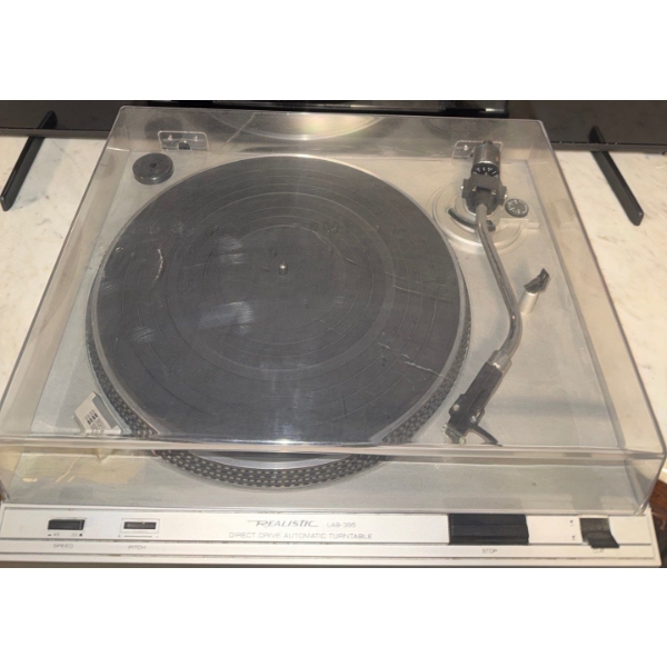 Realistic LAB-395 Direct Drive Automatic Turntable 