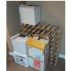 Image 2 : Vino Essentials - Wine Rack w/ Boxes & Boxes Of New Wine Bottles  
