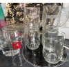 Image 3 : Large Platter/Plate with Clear Coffee Cups & Drinking Glasses