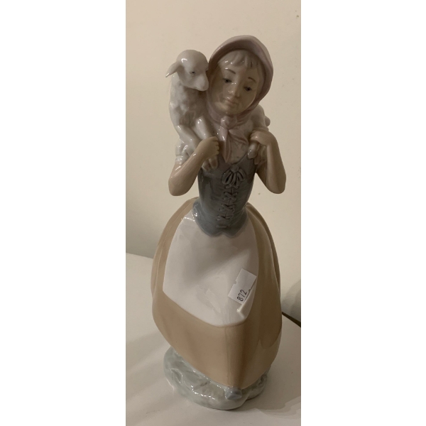 NAO By LLADRO  Shepardess Porcelain Girl - 10T 