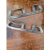 Image 3 : Antique Leather Ice Skates With Metal Blades