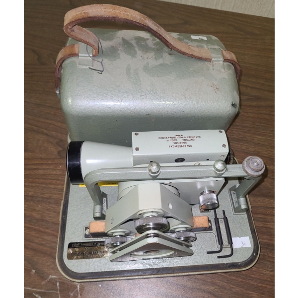 Hughes-Owens Vintage Survey Equipment in Case