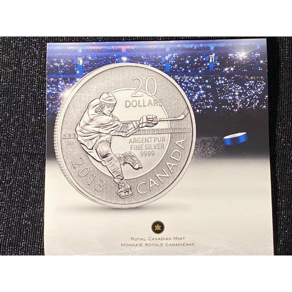 2013 $20 Fine Silver NHL Coin