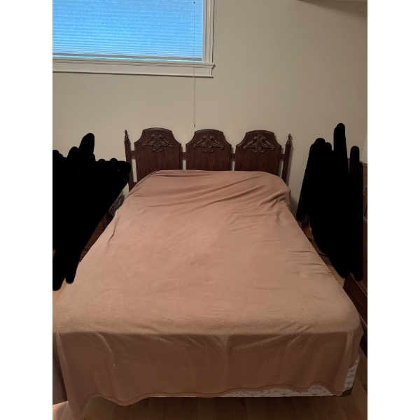 Twin Bed Incl. Mattress, Spring and Frame 