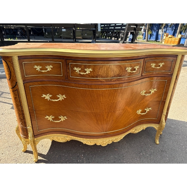 French provincial antique dresser (24" X 54" X 36")