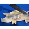 Image 2 : Pig Shaped Cutting Board with Attached Knife