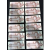 Image 4 : Canadian $2 Bills Consecutive Serial Numbers