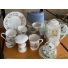 Image 1 : Assortment of Brands of China  Tea Pot, Cups, Plates, & More