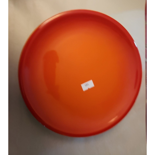 Le Creuset Flame Salad/Dessert Plates 8.5 Diameter X4 