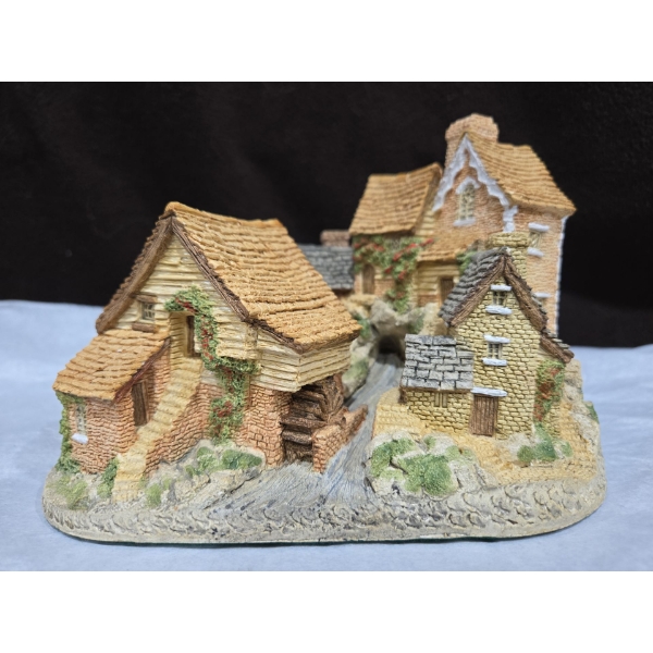 Hand Carving 'Brookside Hamlet' By David Winter 