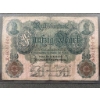 Image 1 : 1914 German 50 Reichsmark Banknote with Ornate Design