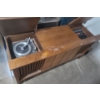 Image 1 : Vintage Stereo Cabinet 61 W, 20 D, 29 T w/ Garrard Record Player