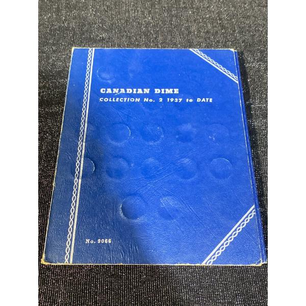 Silver Canadian Dime Collection