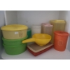 Image 1 : Assorted Tupperware Storage Containers and Strainer