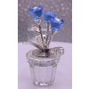 Image 2 : Swarovski Crystal Blue Forget Me Not