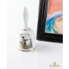 Image 2 : Painting Of Native American Figures ,  Danbury Mint Porcelain Collector Bell By Norman Rockwell. 