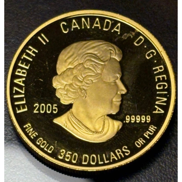 2005 $350 Provincial Flora: The Western Red Lily (Saskatchewan) - Pure Gold Coin .99999
SKU: 6239322