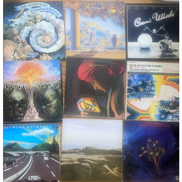 The Moody Blues x6, Donovan, Electric Light Orchestra, 