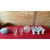 Image 1 : Collection of Glass Egg Cups and Candy Containers 