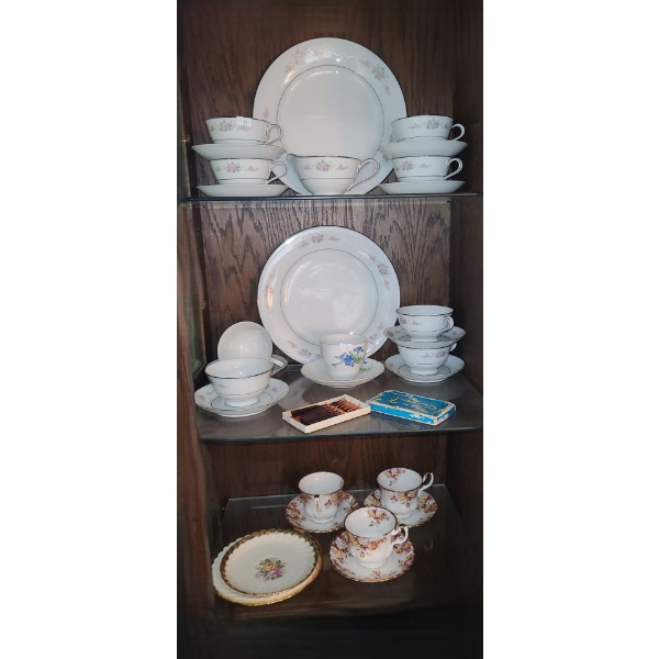 Assorted Dishes Including: Noritake, Royal Albert "Lenora" Teacups and More! 