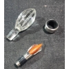 Image 8 : Barware Lot: Shot Glasses, Stoppers, Corkscrew, Coin Sorter
