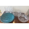 Image 1 : Assorted Servingware Bundle Crystal Bowls & Collectible Pieces  Quite Nice!