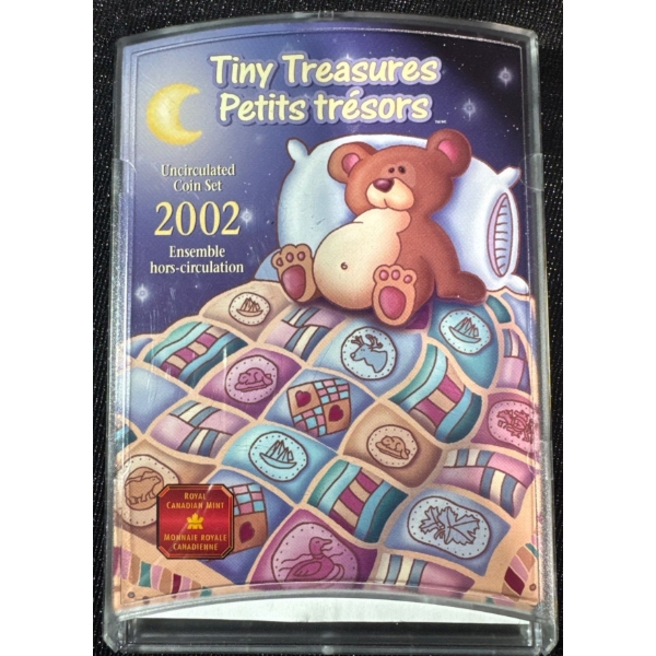 2002 Tiny Treasures Uncirculated Coin Set