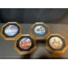 Image 1 : 4 Canada Remembers Porcelain Plates with Frames