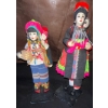 Image 2 : International Souvenir Dolls 16T w/ Corn Husk Old Lady & Assorted Figurines