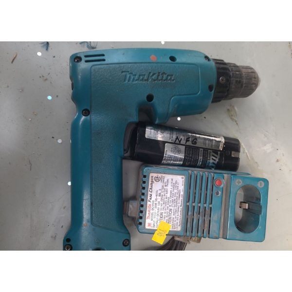 Makita Cordless Drill Model 6073D w/ Fast Charger