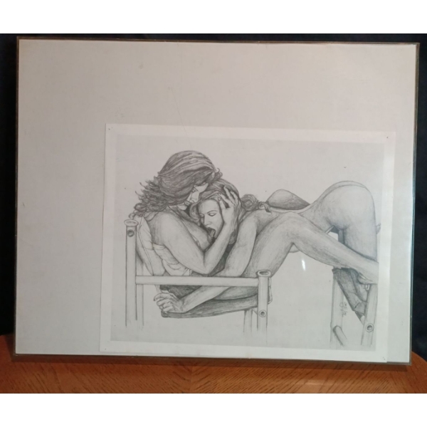 A Moier  'Lovers' Print  - 20W, 16T