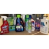 Image 1 : Assorted Cleaning Supplies All Brand New- Swifter wet Pads, Hand Soap, Scrubbling Bubbles