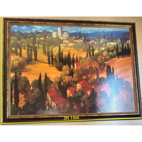 Phillip Craig - ' Tuscan Castle ' Landscape Art 