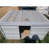 Image 1 : Large Metal Hand Made Dog House. 62 w, 37 h, 50 d
