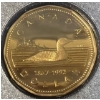 Image 2 : 1992 Canadian Specimen Set With 92.5% Silver Dollar 23.33 Grams