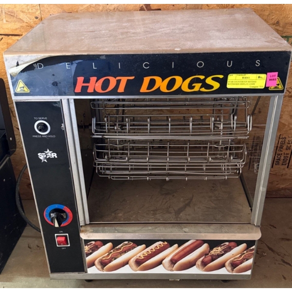 Vintage Commercial Hot Dog Cooker-Tested 