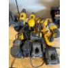 Image 1 : Collection Of Dewalt Drills With Chargers & Batteries 