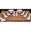 Image 1 : Pho Spoons, 2 Sauce Bowls, and Shakers Set