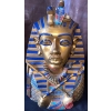 Image 4 : Mask of Tutankhamun Standing Pharaoh & Nefertiti Bust 14T 
