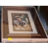 Image 9 : Assorted Decor Including: "Footprints" Laminate 22 X 16, Four Empty Frames 11 X 13, Clock and More!