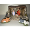 Image 2 : Antique Christmas Nativity Scene - Including The Holy Family & Animals 