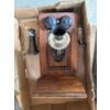 Image 1 : Antique Northern Electric Wooden Wall-Mounted Telephone