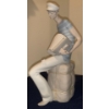 Image 2 : LLADRO Porcelain Accordion Player Sculpture  - 6W, 6D, 15T
