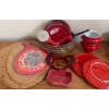 Image 1 : 'Ceracron' by Friesland Dish Set w/ Cork Place Matts & More