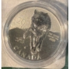 Image 2 : 2013 $20 Wolf Fine Silver Coin 7.96 Grams