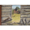 Image 2 : "Doorway to the Past", Artist: Lou, 16.5 x 20.5  Framed Painting