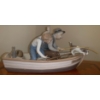 Image 1 : LLADRO 'Fishing with Gramps' Large Porcelain Sculpture -  16W, 7D, 8T